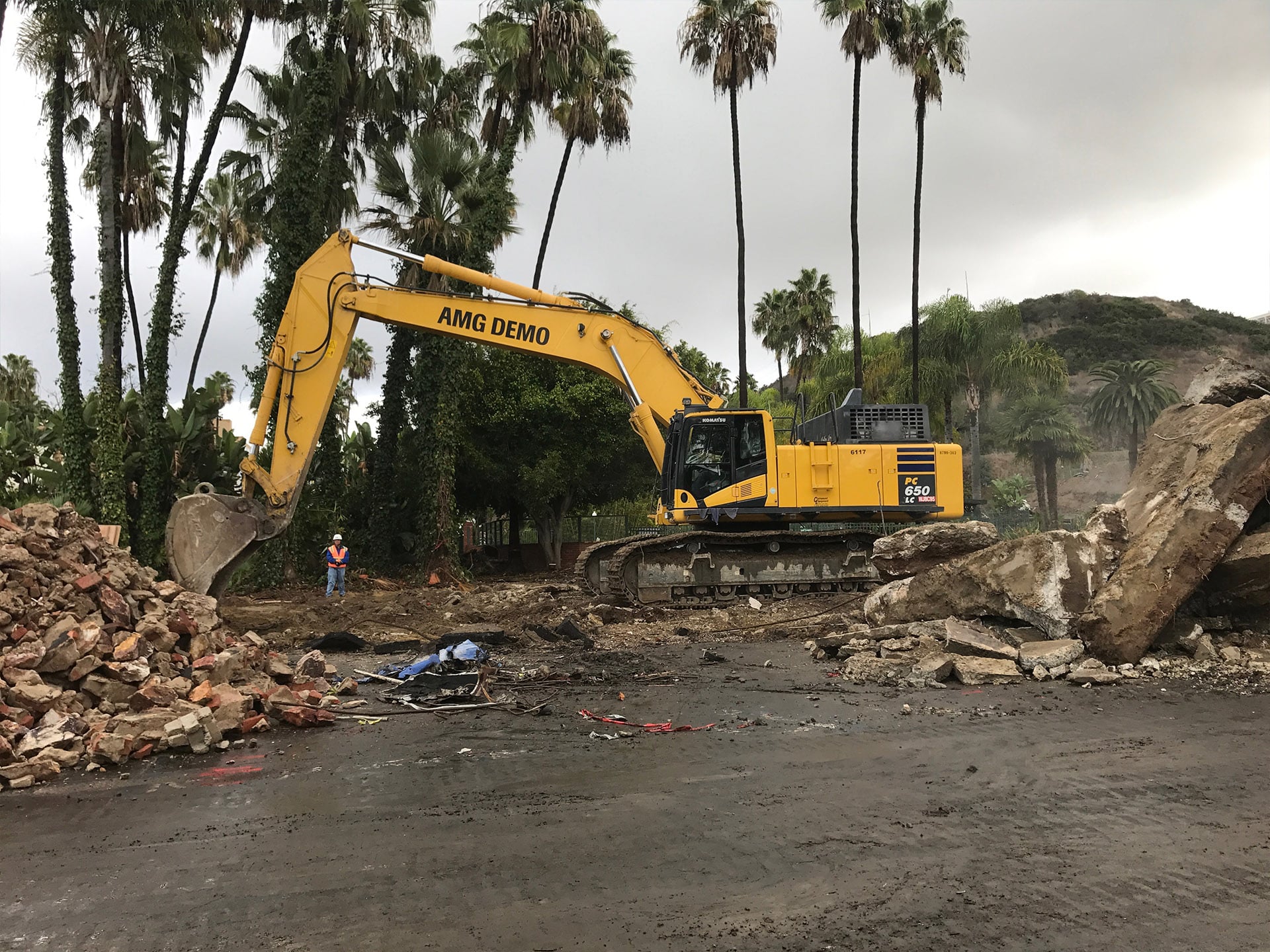 mission valley legacy concrete removal